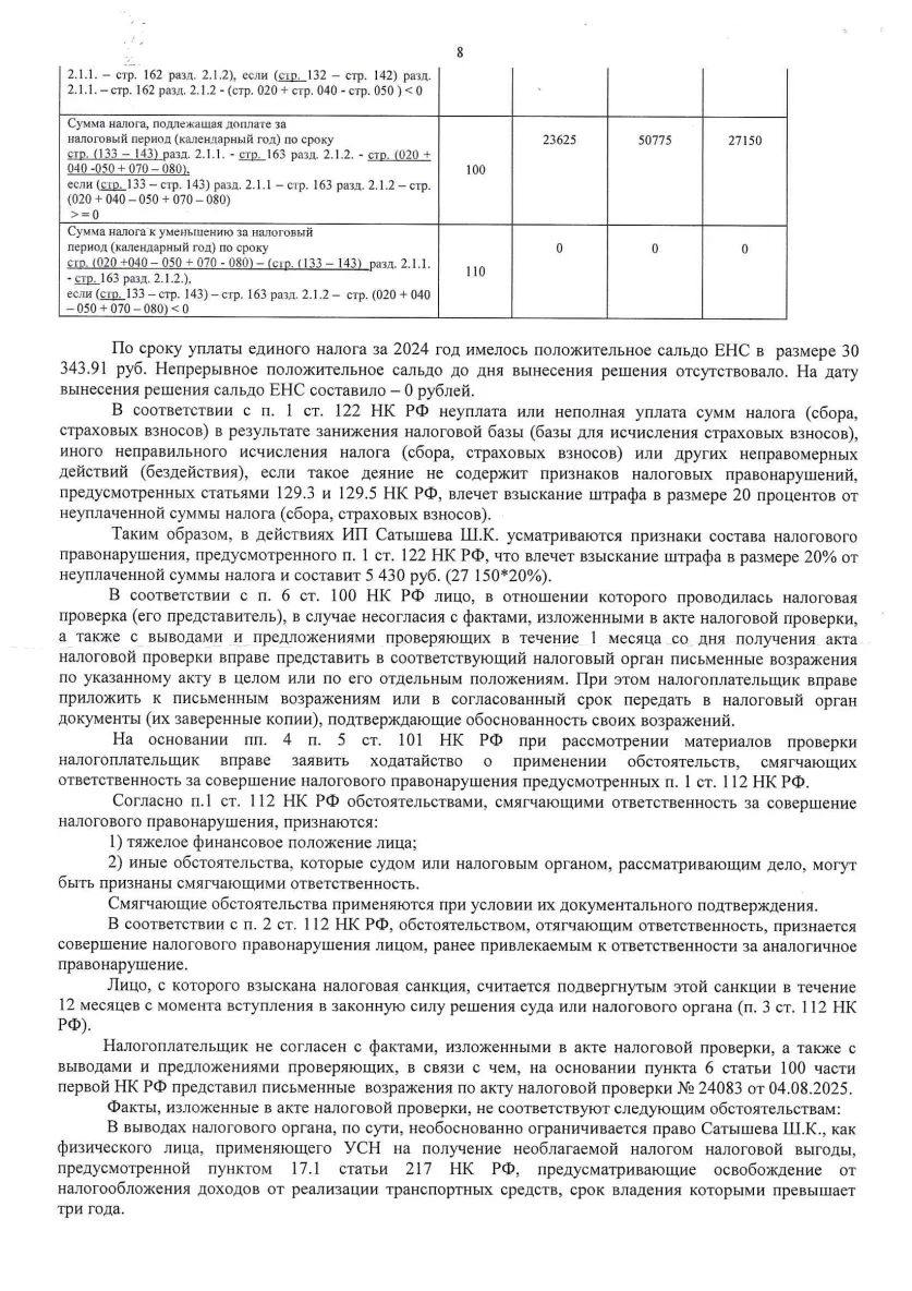 Решение от 08.09.2025 