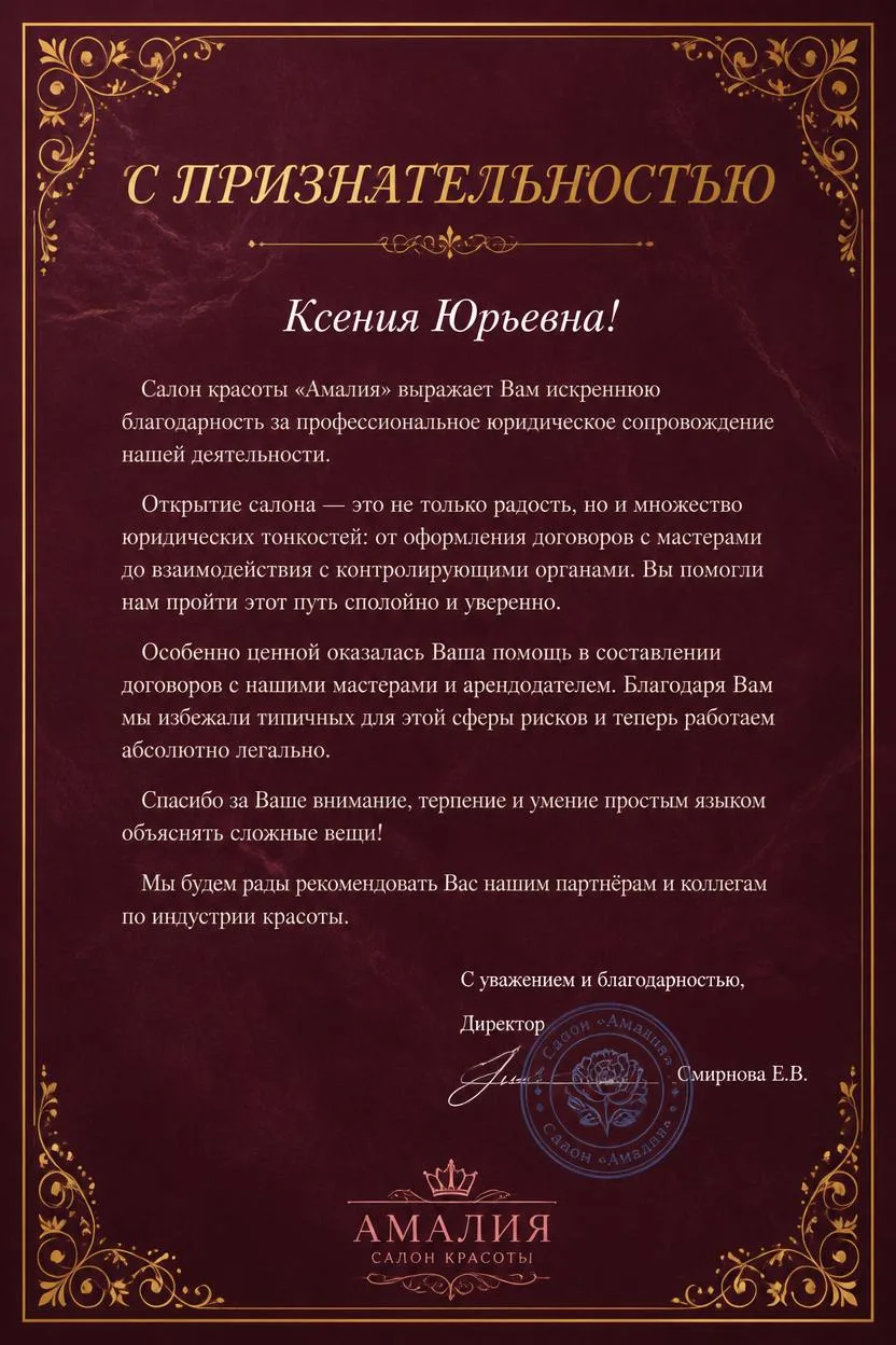Кряковкина Ксения Юрьевна