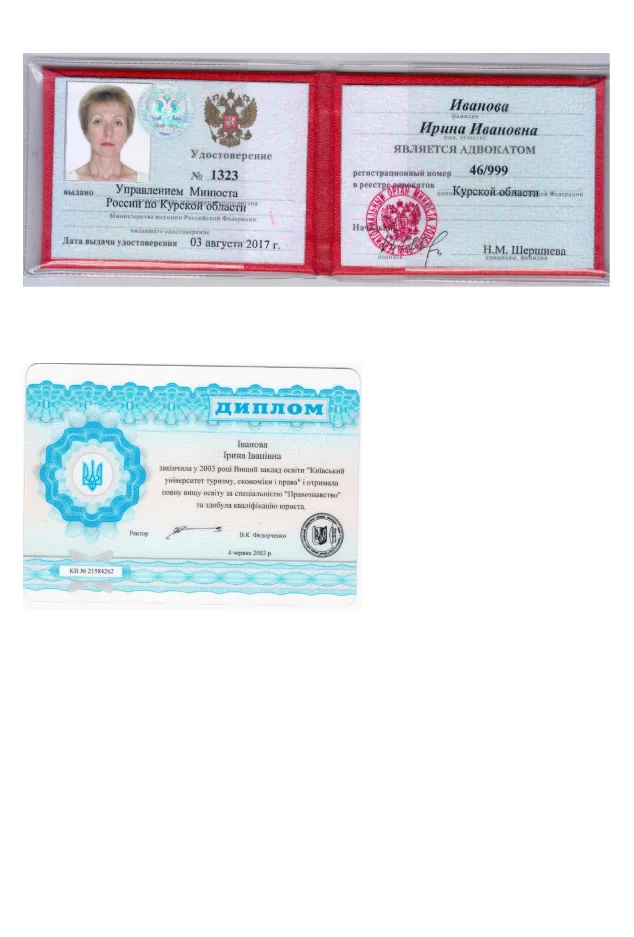 Иванова Ирина Ивановна